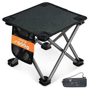 KingCamp �܂肽���݈֎q ���y��600g 1�b�J�� �R���p�N�g �A�E�g�h�A �`�F�A �����Ԃł����K �ω׏d150kg �T�C�h�|�P�b�g�t�� ���[�o�b�O�t�� �����^�� �L�����v �C�X �n�C�L���O �o�R ���ނ� ��