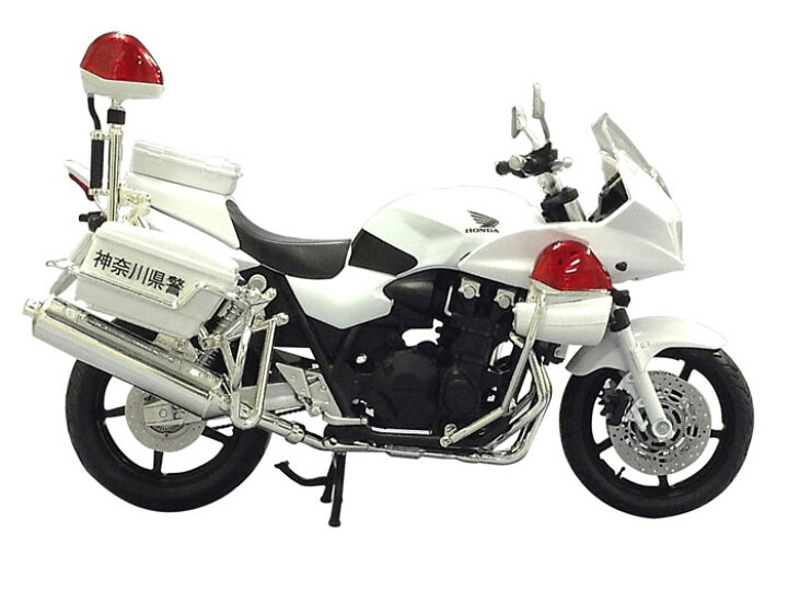 楽天市場】アオシマ プラモデル 1/12 完成品バイク CB1300P 白バイ 