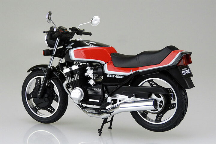 楽天市場】アオシマ プラモデル 1/12 バイク No.14 ホンダ CBX400F II 