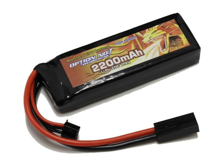 楽天市場 Option No 1 電動ガン用リポバッテリー ハイパワーマッチドlipoバッテリー 7 4v 20mah 2セル ミニs互換サイズ Gb 0012m ホビー 雑貨のお店 スターゲート