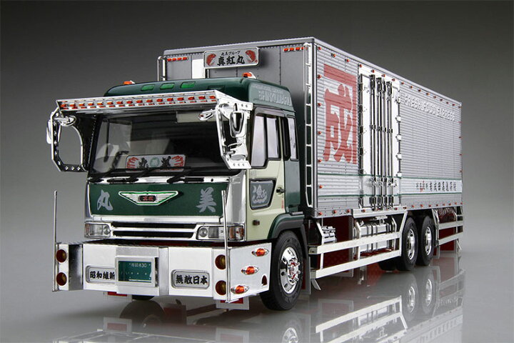 楽天市場】アオシマ プラモデル 1/32 アートトラック Vol.7 丸美 
