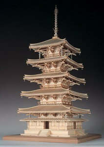 ウッディジョー 1/75 木製模型 法隆寺 五重塔 (模型) 価格比較 - 価格.com