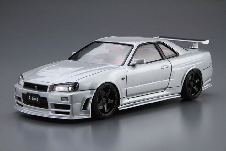 楽天市場】1/24 ザ・モデルカー No.34 ニスモ BNR34 スカイラインGT-R 