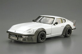 アオシマ プラモデル 1/24 ザ・モデルカー No.128 ニッサン S30 フェアレディZ エアロカスタムVer.2 '75