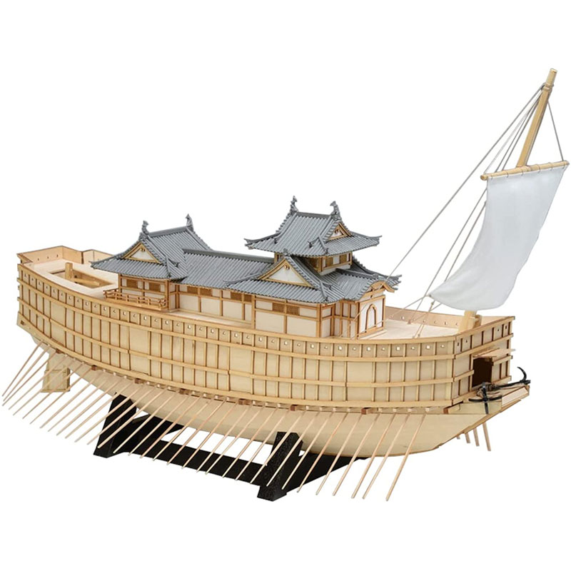 ウッディジョー 75 咸臨丸 帆付 木製帆船模型 組立キット 通販