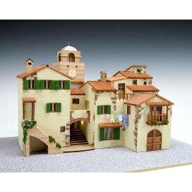 ウッディジョー 木製建築模型 1/87 ヨーロッパの街並みシリーズ イタリア