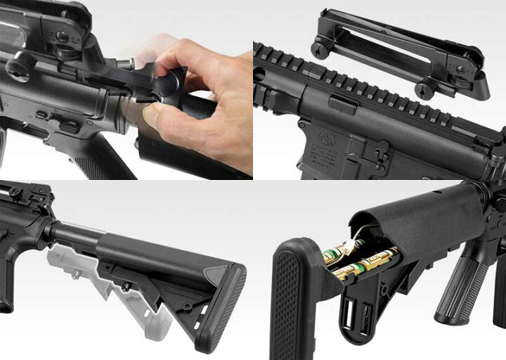 楽天市場】東京マルイ 電動ガンライトプロ M4 CQB ブラック 10才以上用 