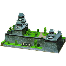 童友社 日本の名城プラモデル デラックス版 1/350 熊本城