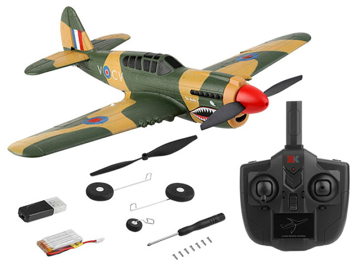 楽天市場】ハイテック 完成品ラジコン飛行機 2.4GHz エアープレーン 