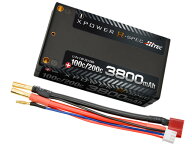 ハイテック Li-Poバッテリー エックスパワー Rスペック 7.4V 3800mAh 100C/200C XPR3800S-B