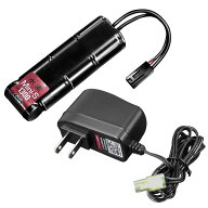 東京マルイ 8.4V ニッケル水素1300mAh ミニSバッテリー＆専用充電器セット