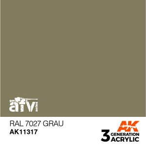 AK�C���^���N�e�B�u �A�N�����h�� AK�A�N����3G RAL7027 �O���E AK11317