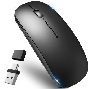 �y�N�[�|���ōň�1650�~?�z���C�����X�}�E�X Type-c�[�d�� �É� Type-C USB�ڑ� Bluetooth 5.2�}�E�X �����^ �[�d�� �ȃG�l 2.4GHz 3DPI���[�h ���w�� �����x USB���V�[�o�[ iPhone/iPad/Mac/Windows/Surface/Microsoft P