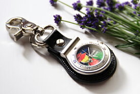 オリジナル時計「キーホルダーウォッチ」デザインタイプ(デザインを選びオリジナルメッセージが入ります)/ 記念品・贈答品 オーダーメイド 時計 父の日