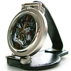 オリジナル時計「スタンド丸」(デザインを選びオリジナルメッセージが入ります) 携帯置時計/【ラッピング無料】【RCP】