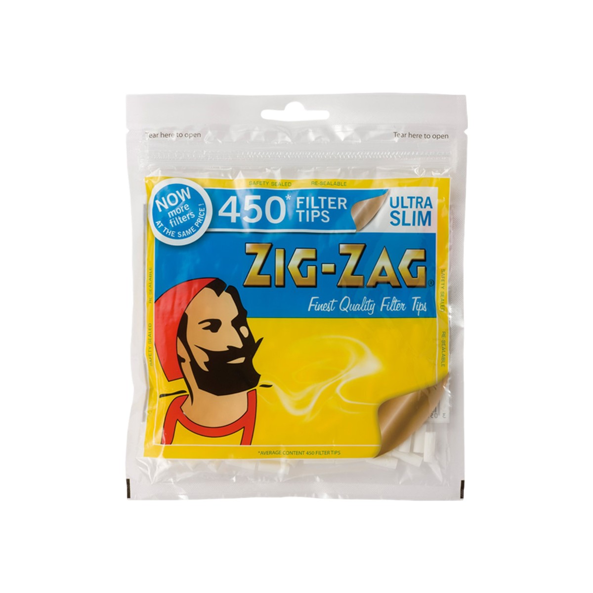 最安保証・送料無料]ZigZagウルトラスリムフィルター5袋 Zig Zag