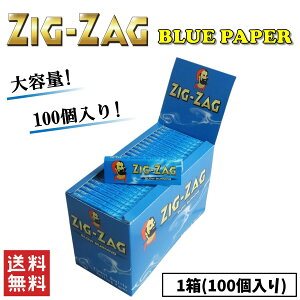 ZIG ZAG �W�O�U�O �u���[ �y�[�p�[ 1�� 100���� �i���� �芪�����΂� �X���[�L���O �y�[�p�[