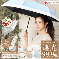 【2026最新・-22℃清涼効果】超軽量素材 日傘 折りたたみ 完全遮光 遮熱 UVカット 折りたたみ傘 99.9％ …