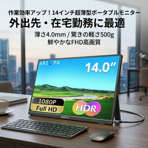 �y�d�������A�b�v�z���o�C�����j�^�[ 14�C���` �����^ �y�� �|�[�^�u�����j�^�[ �Q�[�~���O���j�^�[ FHD 1080P Type-C HDMI Switch PC ���z�� ���掿 �m���O���A �T�u�f�B�X�v���C �e�����[�N �ݑ� ��