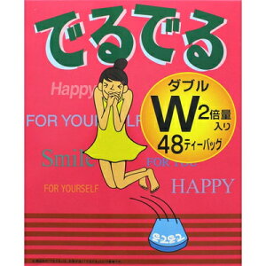 でるでるW センナ茶 7.4g×48包 *昭和製薬/毎朝のスッキリ感をサポートする健康茶/センナ太茎/はぶ茶/玄米をブレンド/1日1-2ティーバッグが目安/飲む時間はいつでもOK/食品添加物無添加/ノン