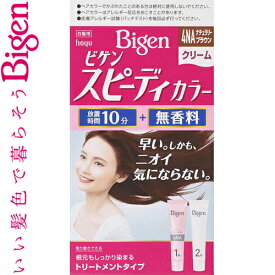 ビゲン スピーディーカラー クリーム 4NA ナチュラリーブラウン 40g+40g ＊医薬部外品 ホーユー Bigen ヘアカラー 白髪染め 白髪隠し