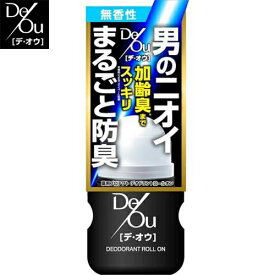 デ・オウ 薬用プロテクト デオドラントロールオン 無香性 50mL ＊医薬部外品 ロート製薬 DeOu 男性化粧品 デオドラント エチケット 制汗剤