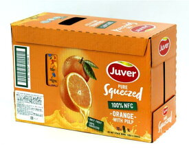 ジュベル 100% オレンジ ジュース 果汁 入り 1L x 10本 ストレート 果粒 ビタミン 朝食 簡単 コストコ 商品 ジュース