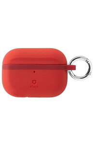 iFace Grip On AirPods Pro ��1���� ��p �P�[�X �V���R�� (���b�h)�y�J���r�i�t�� �A�C�t�F�C�X �؍� airpods�v���P�[�X airpods�Ղ�P�[�X ��ꐢ��z