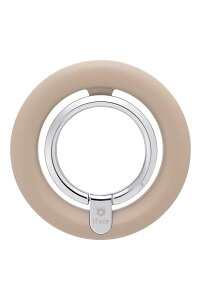 iFace MagSynq Finger Ring Holder �X�}�z�����O MagSafe�Ή� (�x�[�W��)�y �}�O�Z�[�t �}�O�l�b�g�� �����O �p�x�����\ �X�}�z�X�^���h�@�\ �����h�~ iphone �A�C�t�F�C�X �w���ɂ��Ȃ�ɂ����z