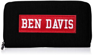 [�x�� �f�C�r�X] �����z BEN DAVIS BOX LOGO LONG WALLET BDW-9196 S-BK �X�E�F�b�g�u���b�N