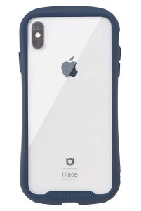 iFace Reflection iPhone XS/X �P�[�X �N���A �����K���X (�l�C�r�[)�y�A�C�t�H��xs �A�C�t�H��x �A�C�t�F�C�X ���� �ϏՌ� �č�MIL�K�i�擾 �X�g���b�v�z�[���t���z