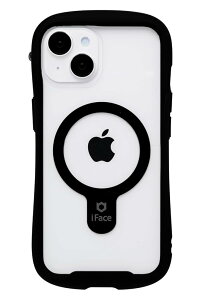 iFace MagSafe �Ή� Reflection iPhone 15/14/13 �P�[�X MagSynq �N���A �����K���X (�u���b�N)�y�A�C�t�F�C�X �X�}�z�P�[�X �}�O�Z�[�t �ϏՌ� ���� iphone15 iphone14 iphone13 �J�o�[ �X�g���b�v�z�[�� �t�� �z