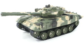 ハック（HAC） リアル対戦コンバットタンク ラジコン RC 戦車 (グリーン（27MHz）)