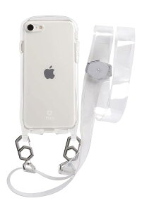 iFace Hang and iPhone SE(��3����/��2����)/8/7 �P�[�X �N���A�P�[�X/�V�����_�[�X�g���b�v �Z�b�g (�N���A) �y iphone SE3 SE2 iphone8 iphone7 �V�����_�[ �X�}�z�P�[�X �z