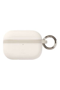 iFace Grip On AirPods Pro ��1���� ��p �P�[�X �V���R�� [�z���C�g]