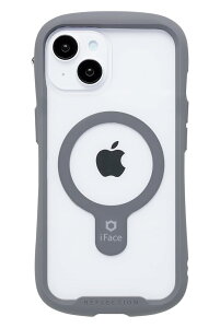 iFace MagSafe �Ή� Reflection iPhone 15/14/13 �P�[�X MagSynq �N���A �����K���X (�O���[)�y�A�C�t�F�C�X �X�}�z�P�[�X �}�O�Z�[�t �ϏՌ� ���� iphone15 iphone14 iphone13 �J�o�[ �X�g���b�v�z�[�� �t�� �z