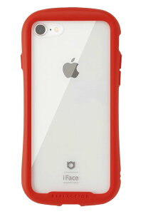 iFace Reflection iPhone SE(��3����/��2����)/8/7 �P�[�X �N���A �����K���X (���b�h)�y�A�C�t�H�[��se3 �A�C�t�H��se2 �A�C�t�H��8 �J�o�[ ���� �ϏՌ� �č�MIL�K�i�擾 �X�g���b�v�z�[���t���z