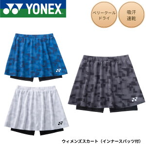 ���l�b�N�X YONEX �E�G�A �E�F�A �E�B�����Y�X�J�[�g�i�C���i�[�X�p�b�c�t�j 26208 �o�h�~���g���E�e�j�X�E�\�t�g�e�j�X 2026SS