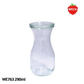 WECK ウェック ジュースジャー WE763 キャニスター 290ml S ガラス保存容器