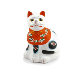 堤人形 つつみのおひなっこや 猫（大） 和のインテリア 土人形 伝統的工芸品 【クラフト】 【伝統工芸品】