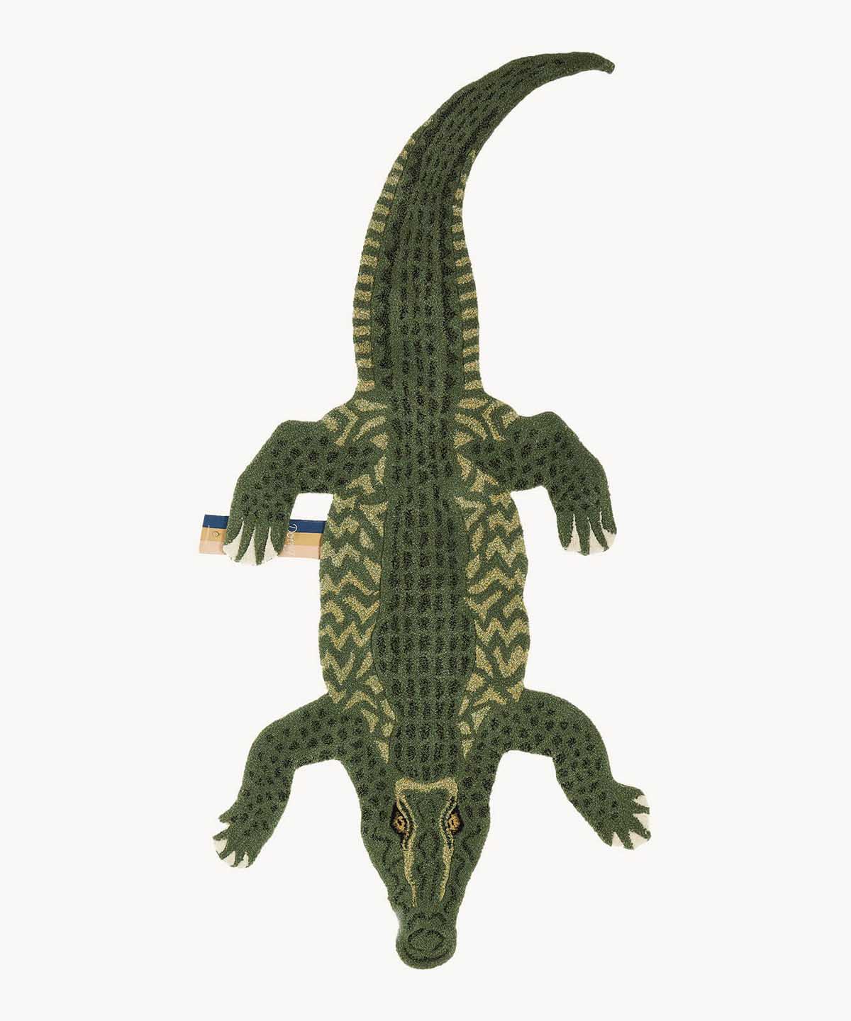 楽天市場】DOING GOODS アニマルラグ（Lサイズ）Coolio Crocodile 