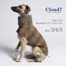 犬用コート Cloud7 クラウド7 Brooklyn Waxed Tartan ブルックリンワックスタータン SIZE3.4.5 ペット用コート 海外直輸入