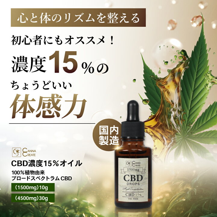 CBD カンナビジオール ブロードスペクトラム 100g オーガニック cbd