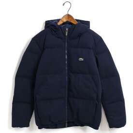 ☆【父の日ギフト】メンズ/LACOSTE/ラコステ/ピケダウンジャケット/長袖/品番：BH102LJ-99【SALE】【30%OFF】【クーポン対象外】