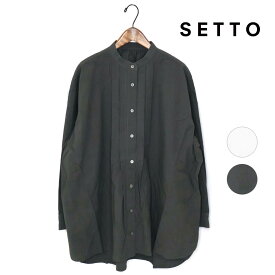 レディース/SETTO/セット/L/S PIN TUCK SHIRT/ピンタックシャツ/STLS10083A