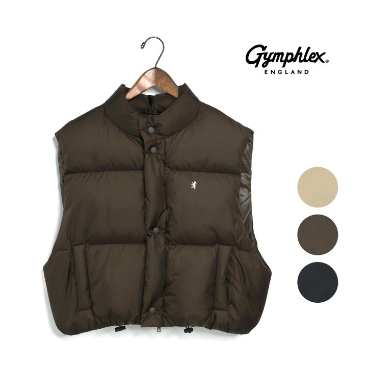楽天市場】☆レディース Gymphlex ジムフレックス ナイロン ダウン 