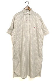 *レディース DANTON ダントン 半袖シャツワンピース 品番：JD-3655CPP