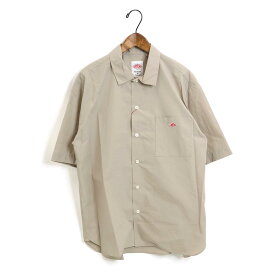 *メンズ DANTON ダントン コットンポプリンワーク半袖シャツ 品番：DT-B0049CPL