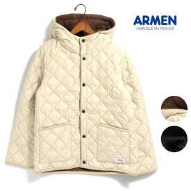 ☆【母の日ギフト】レディース/ARMEN/リバーシブルフーデッドジャケット/ナイロン/フリース/品番：NAM1752【SALE】【10%OFF】【クーポン対象外】