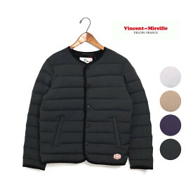 ☆【SALE】レディース VINCENT ET MIREILLE ヴァンソン エ ミレイユ ステッチレスダウンカーディガン 品番：VM242SD26030【30%OFF】【クーポン対象外】
